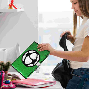 Reversible Sequin Notebook