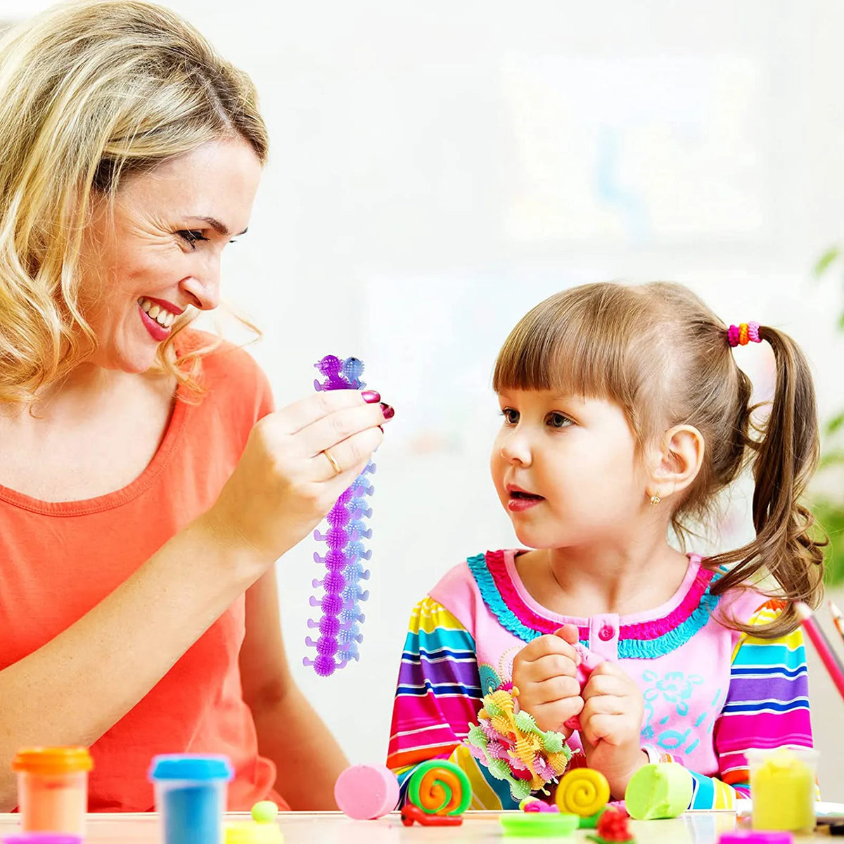 Luminous Caterpillars Fidget Toy - goodsgalore