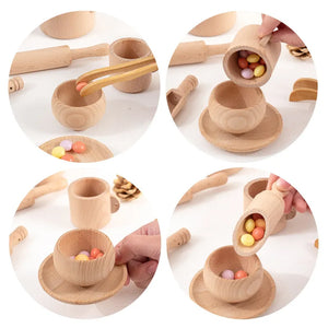 Montessori Sensory Simulated Kitchen Set