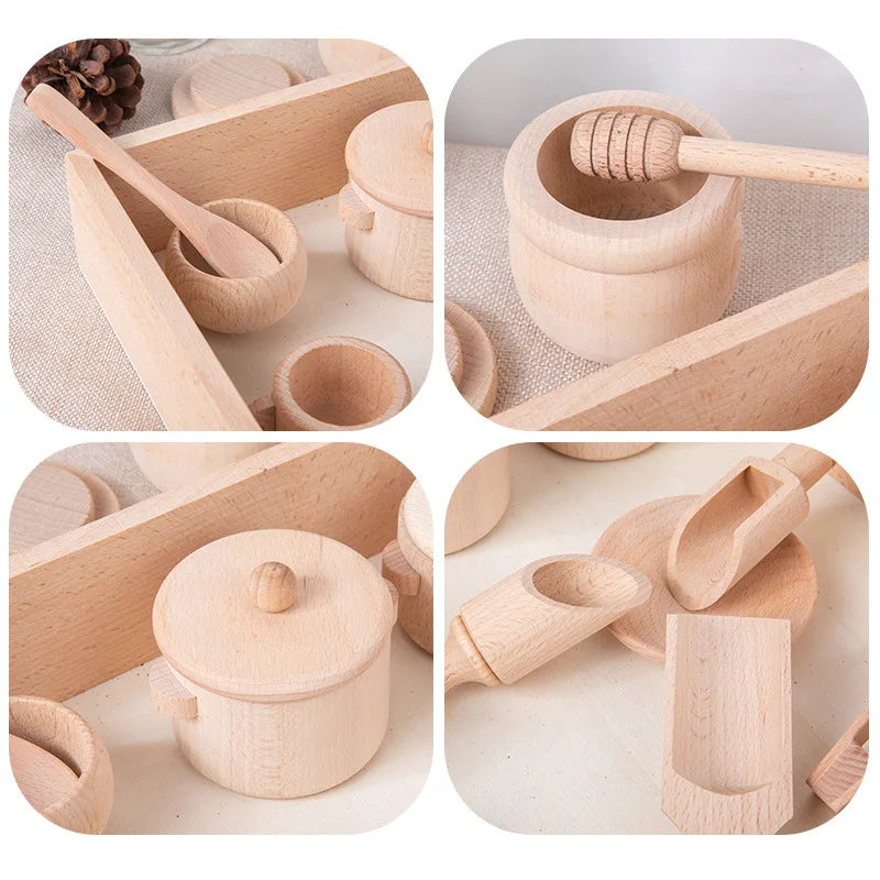 Montessori Sensory Simulated Kitchen Set