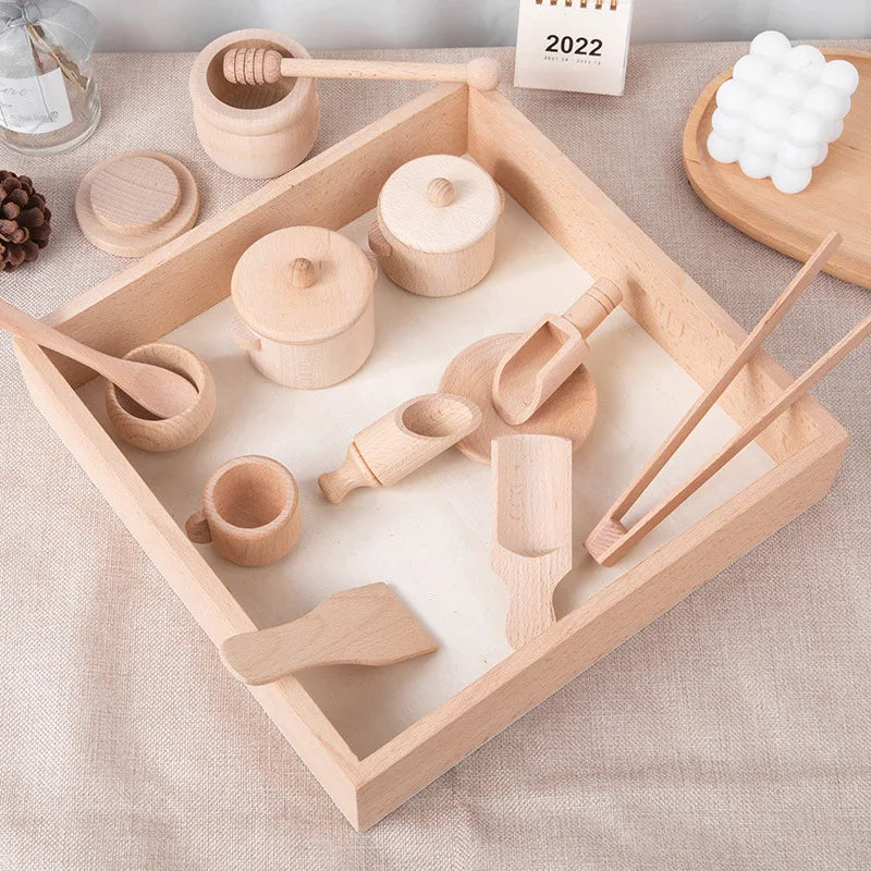 Montessori Sensory Simulated Kitchen Set