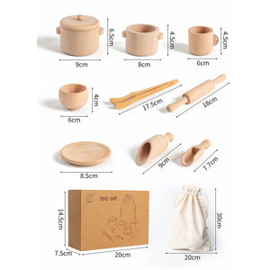 Montessori Sensory Simulated Kitchen Set