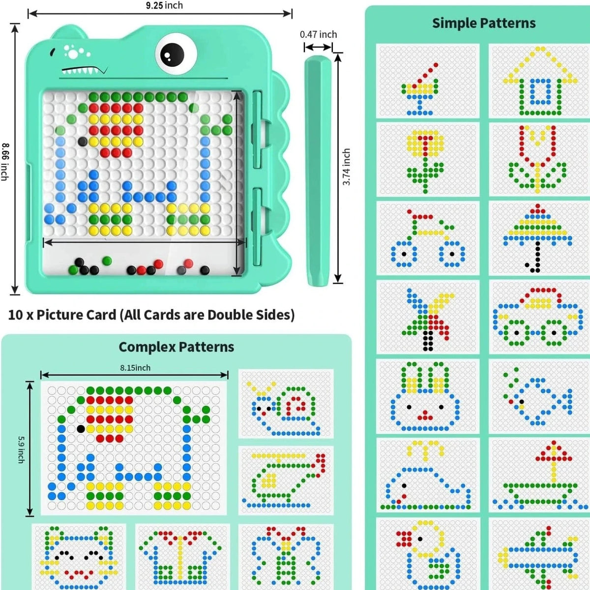Magnetic Drawing Board - goodsgalore