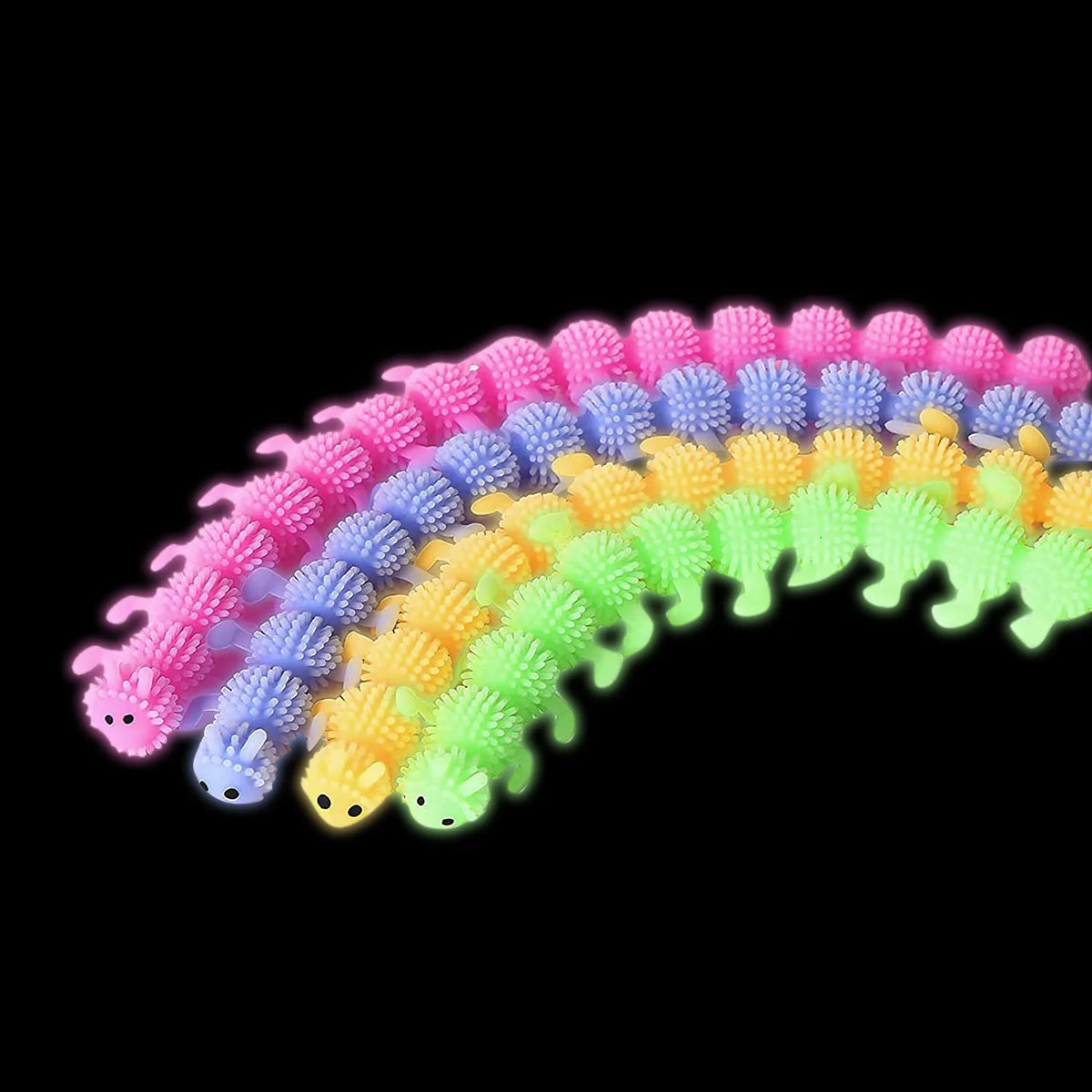 Luminous Caterpillars Fidget Toy - goodsgalore