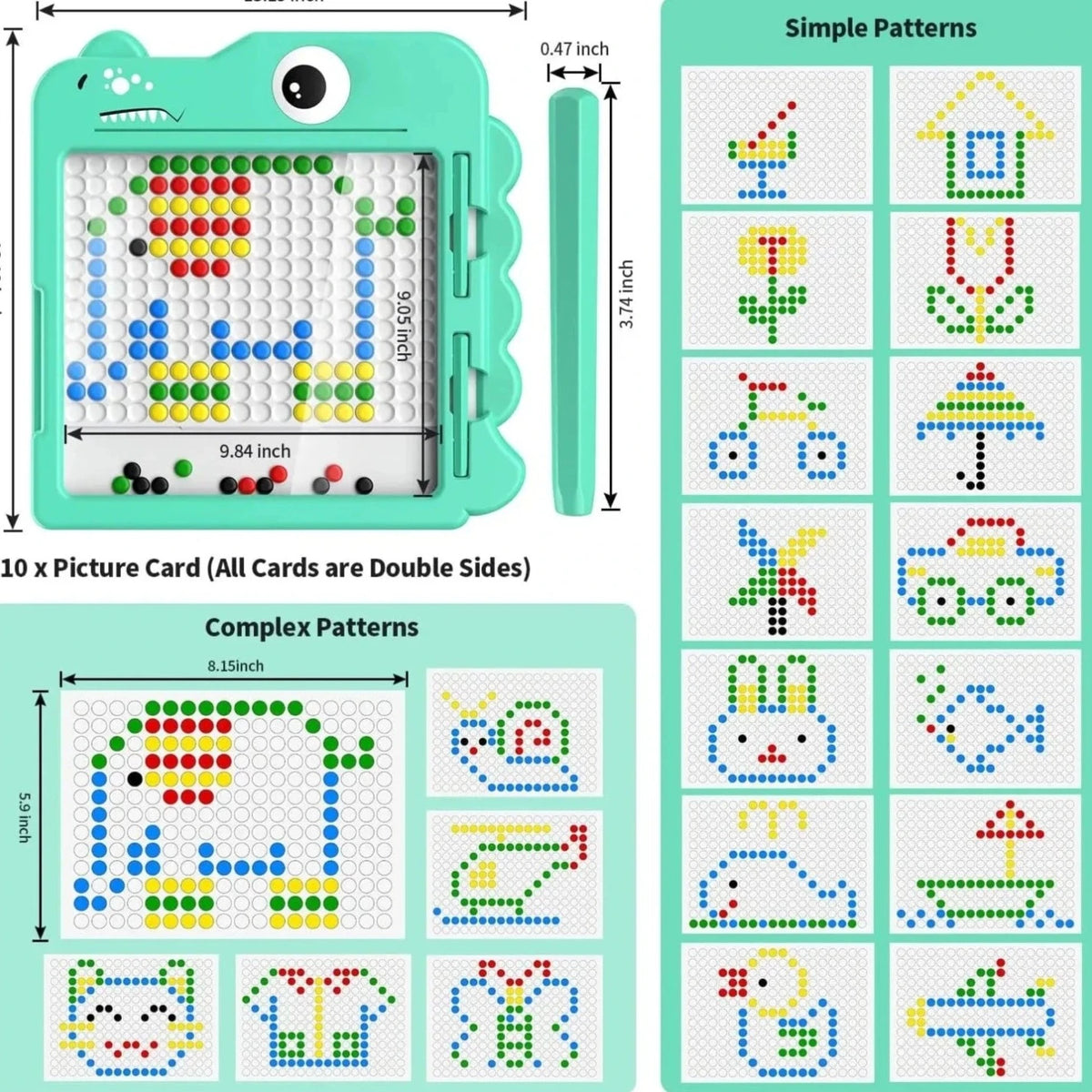 Magnetic Drawing Board - goodsgalore
